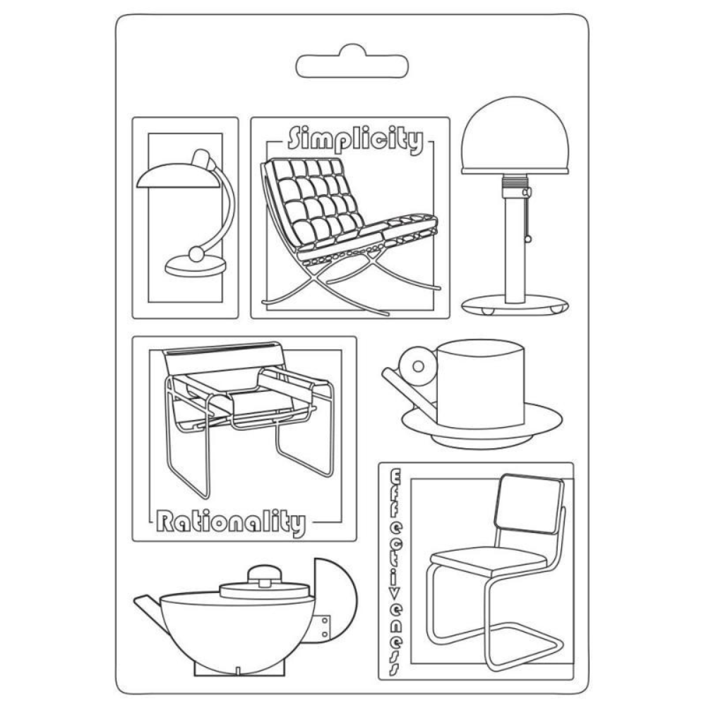 Molde Flexible A5 Bauhaus Sillas