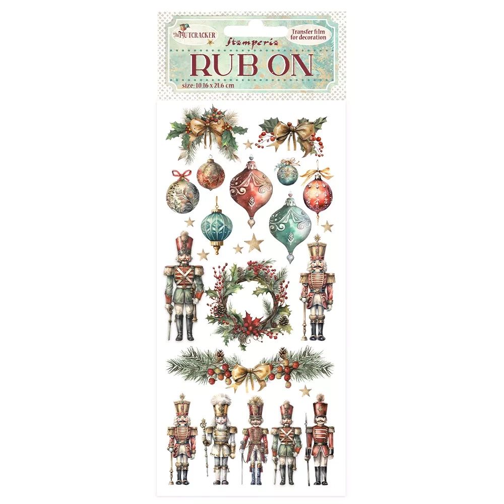 Rub-on The Nutcracker Soldados - Navidad