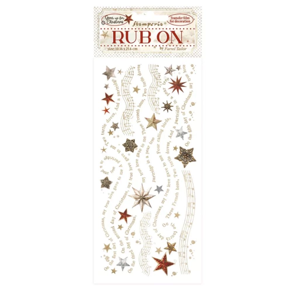 Rub-on The Nutcracker Estrellas - Navidad