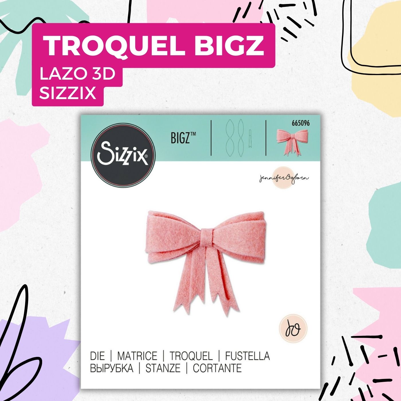 Troquel Bigz Lazo 3D