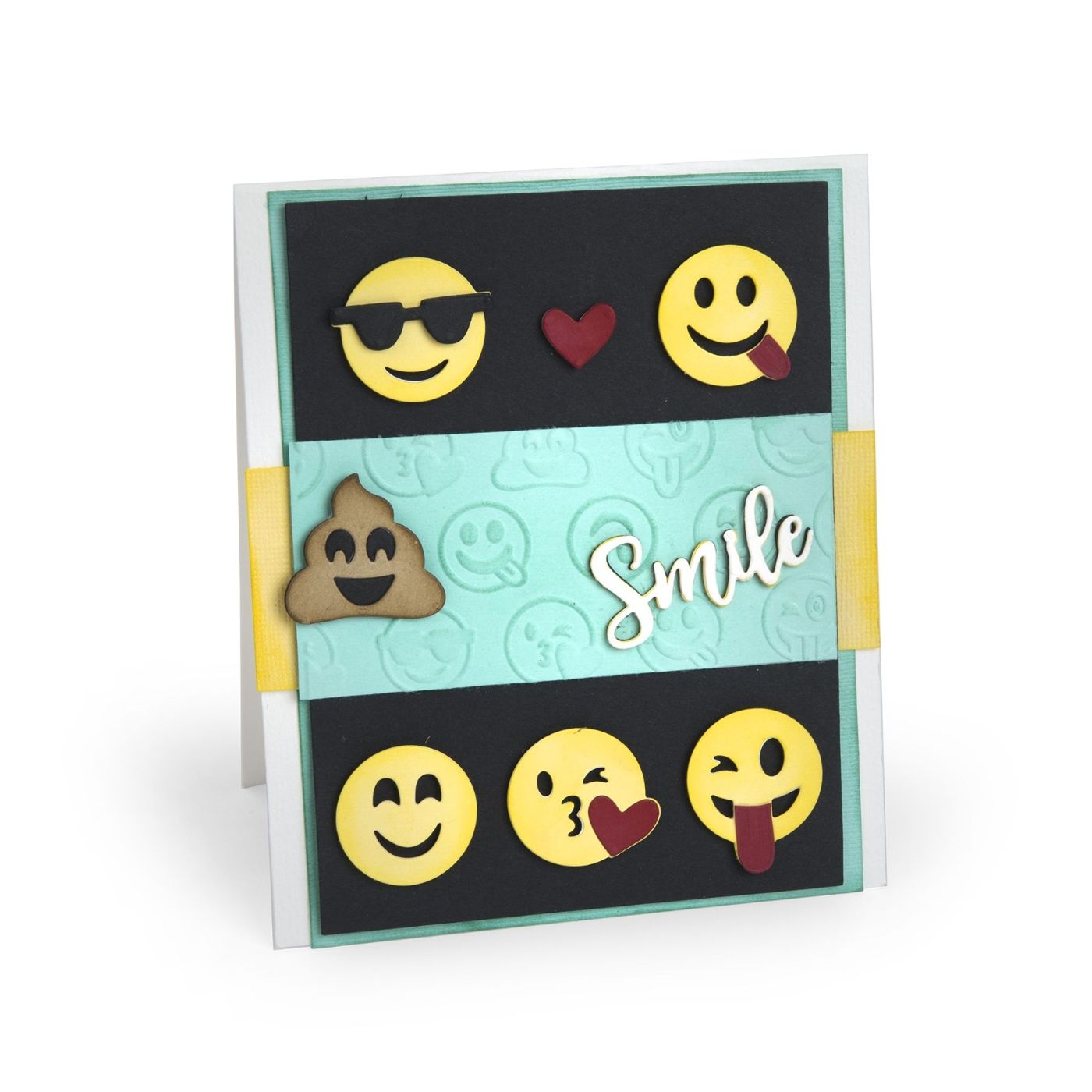 Troquel Thinlits + Folder de Embossing Emojis