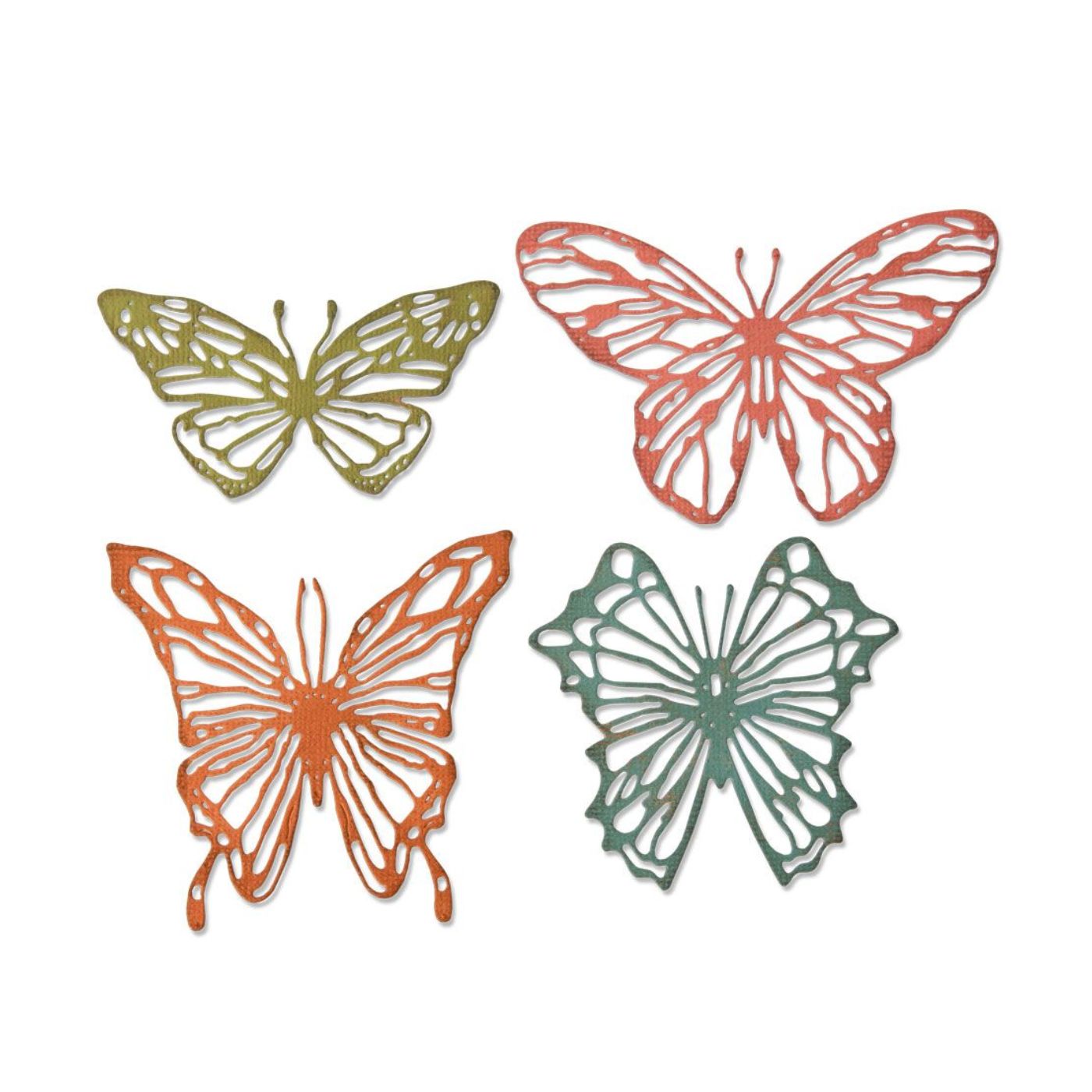 Troqueles Thinlits Tim Holtz Mariposas Garabateadas