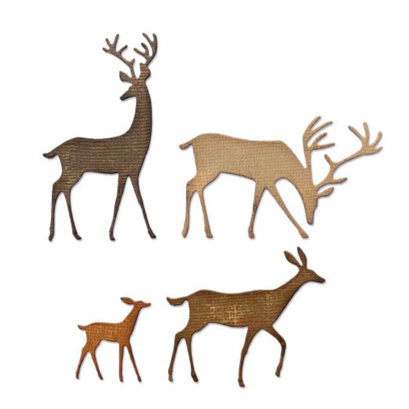 Troqueles Thinlits Tim Holtz Darling Deer - Venado - Navidad