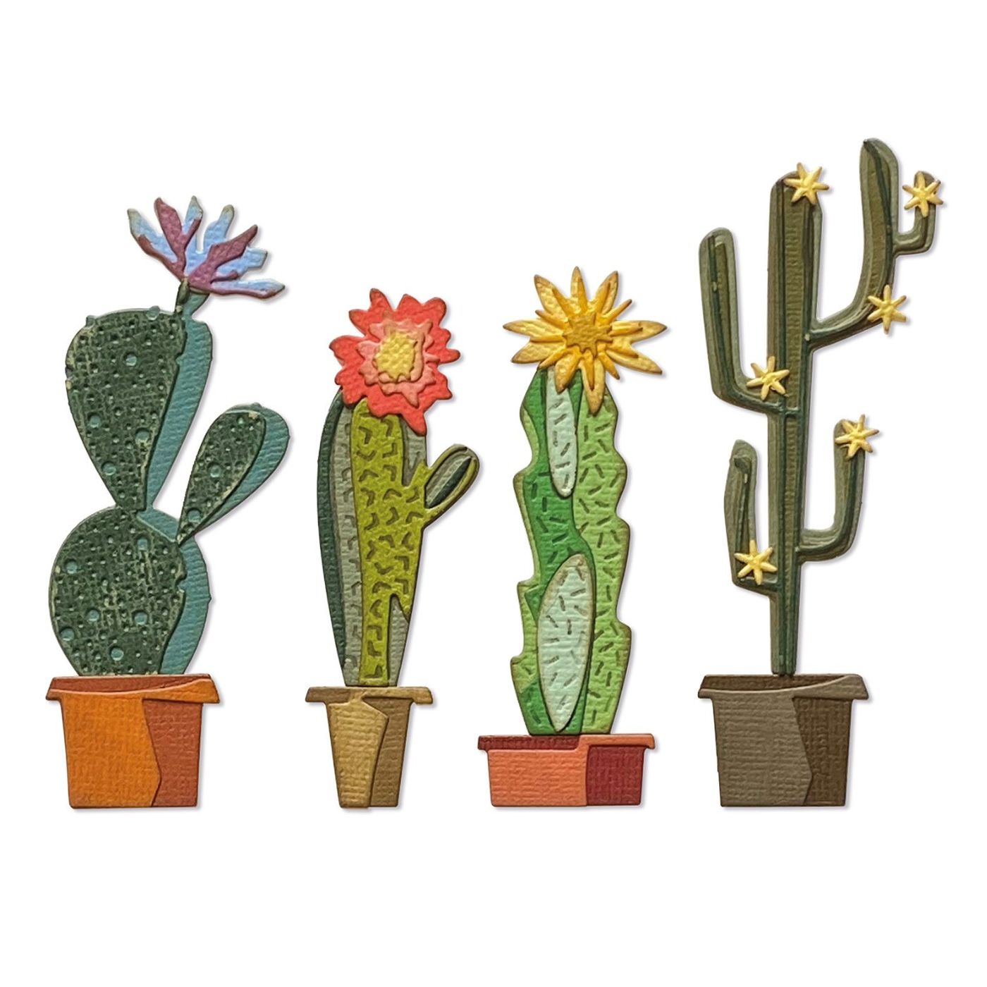 Troqueles Thinlits Tim Holtz Funky Cactus