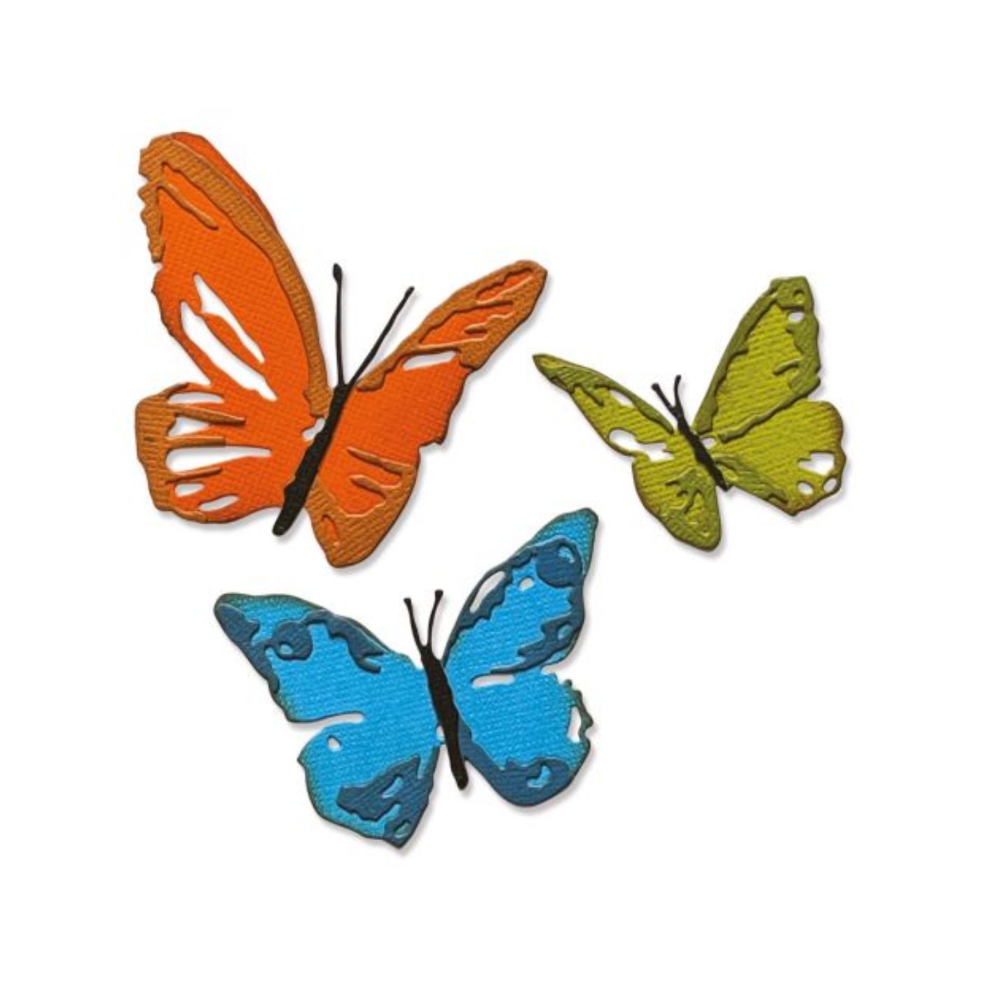 Troqueles Thinlits Tim Holtz Mariposas Pinceladas