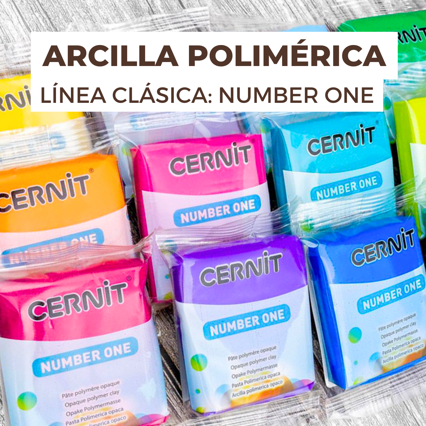 Arcilla Polimérica Number One 56g