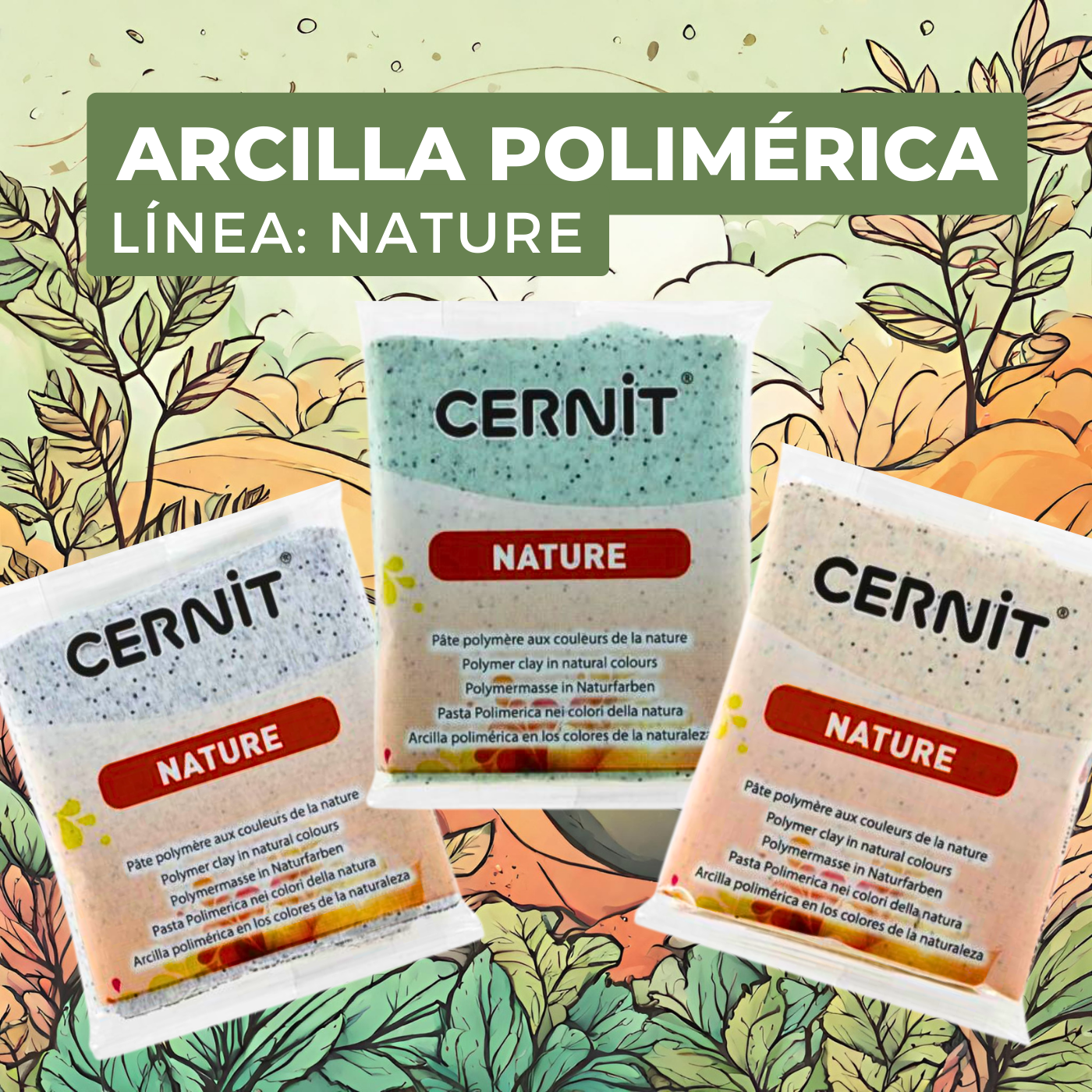 Arcilla Polimérica Nature 56g