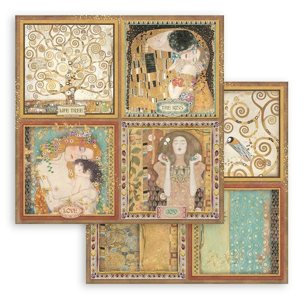 Block de cartulinas "Klimt” de 20.3x20.3 cm