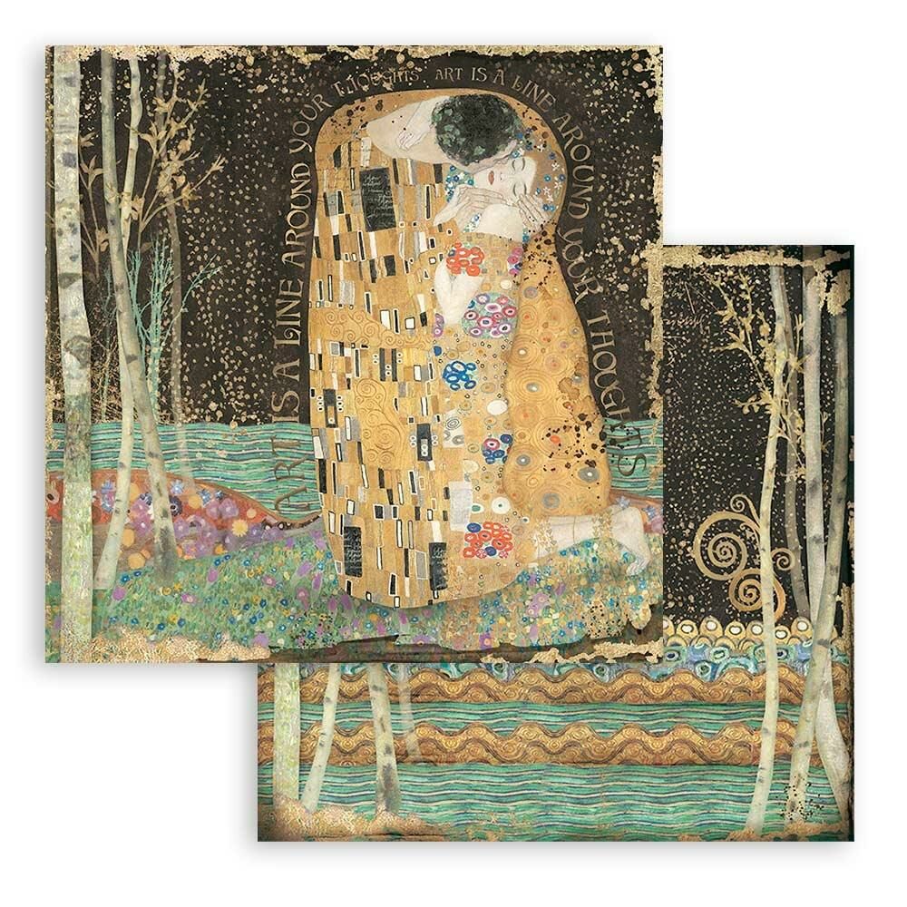 Block de cartulinas "Klimt” de 20.3x20.3 cm