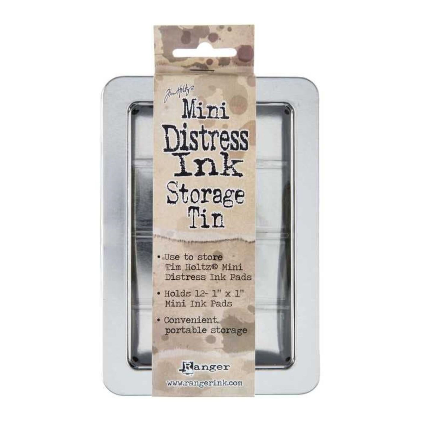 Caja metalica para guardar Mini Distress Ink