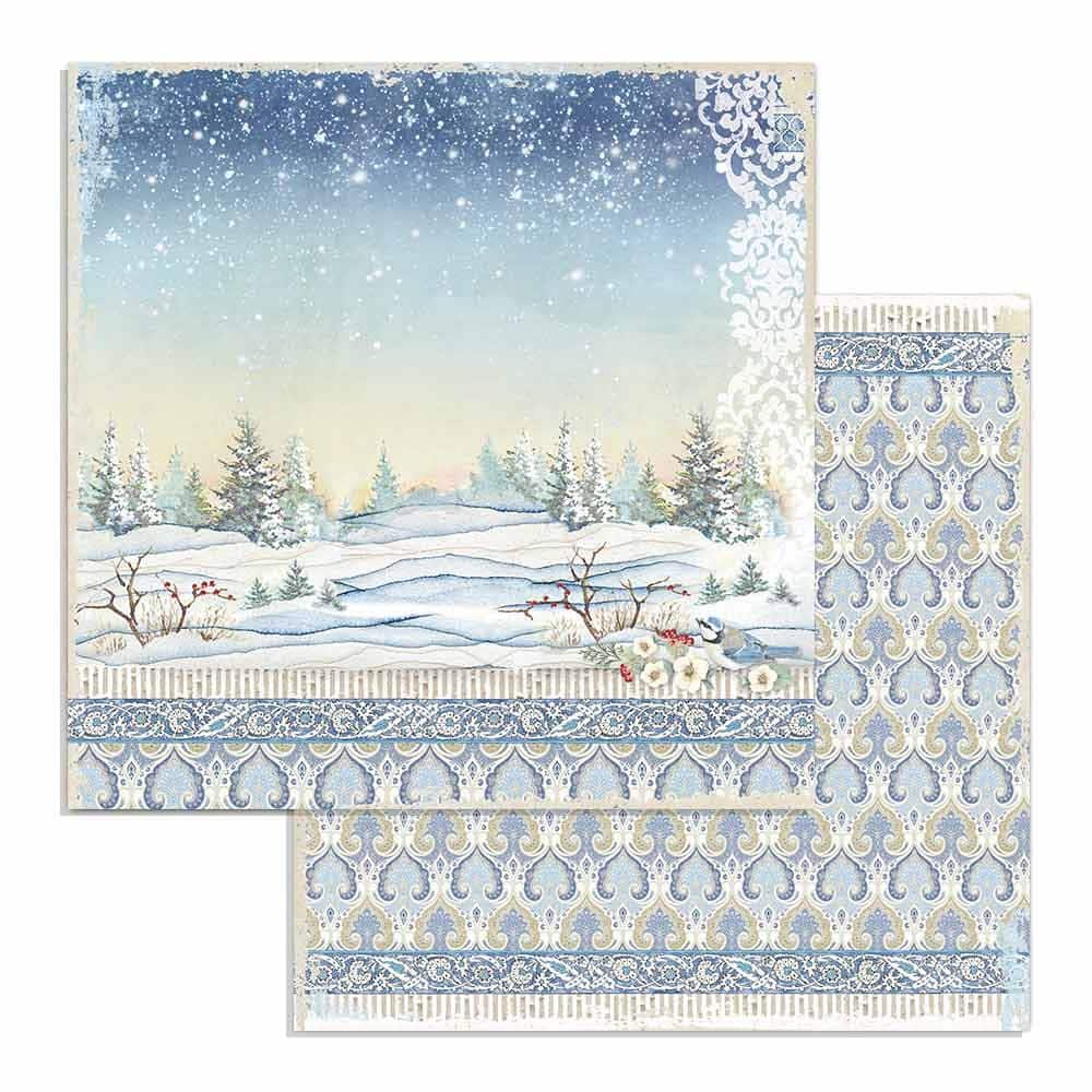 Block de cartulinas "Winter Tales” de 30.5x30.5 cm