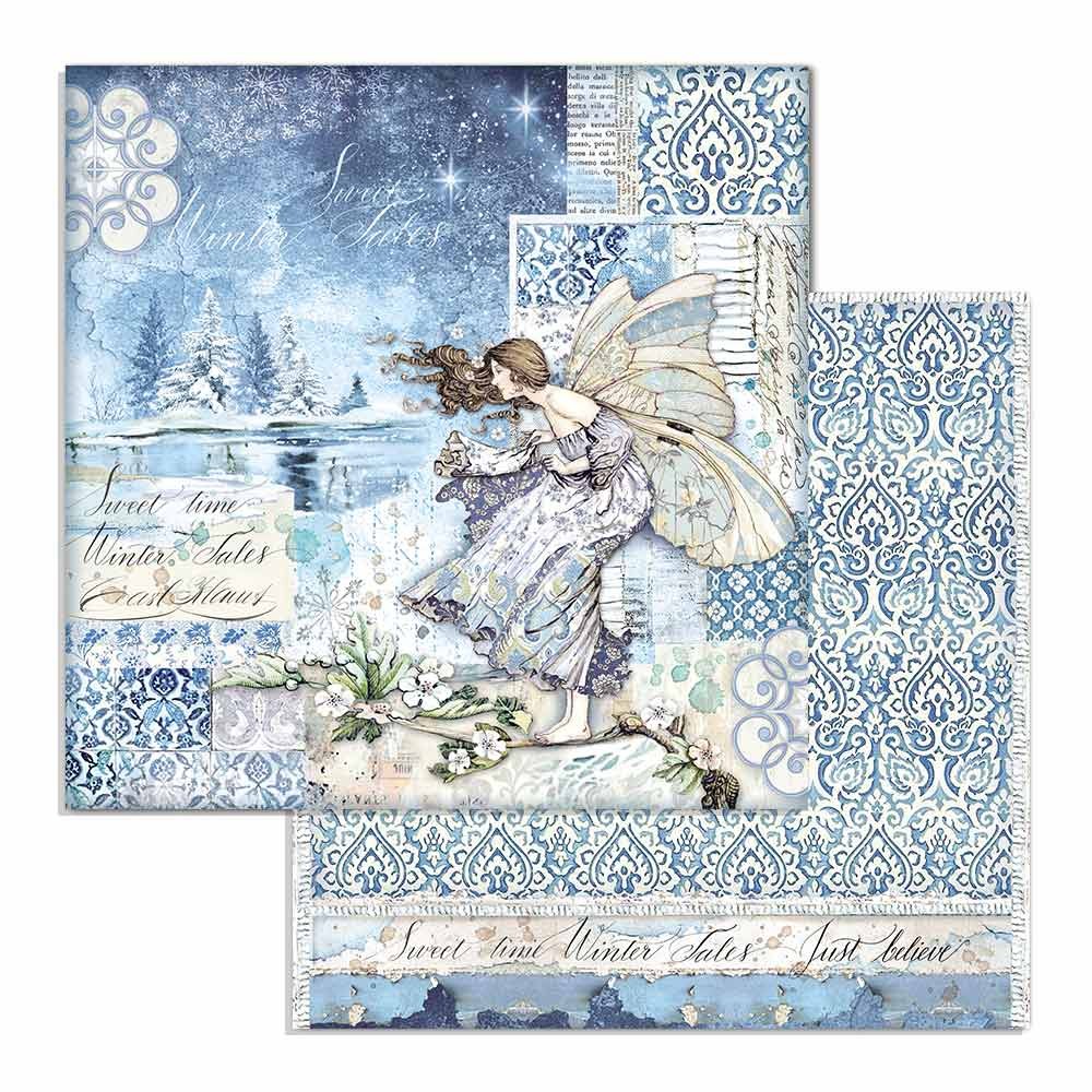 Block de cartulinas "Winter Tales” de 30.5x30.5 cm