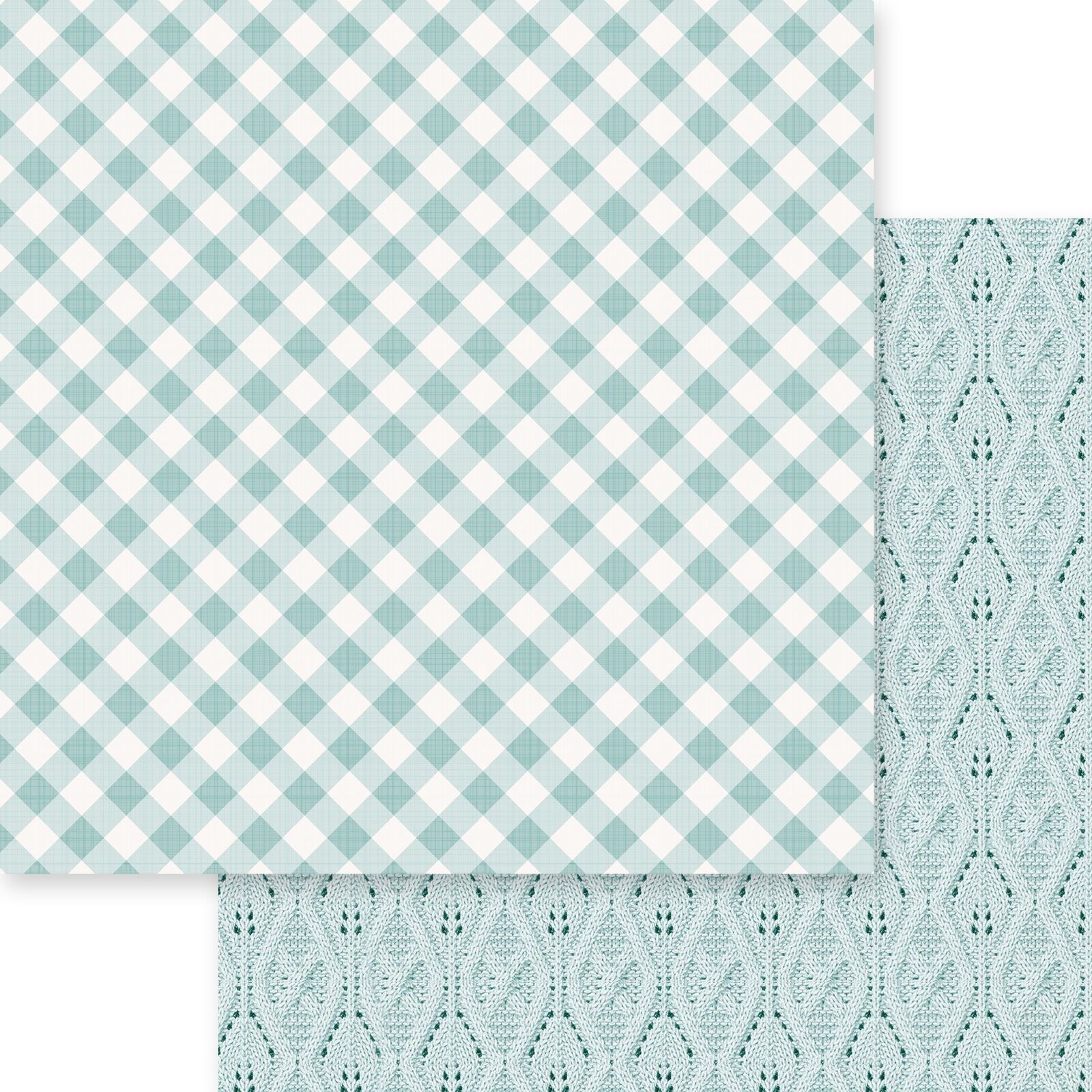 Pack de Cartulinas Gingham Love 30.5x30.5cm