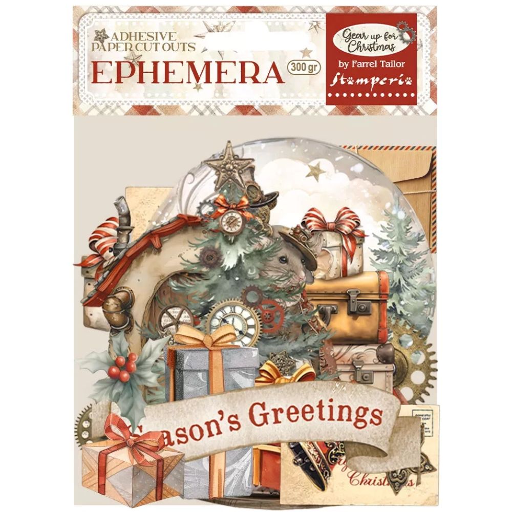 Ephemera Romantic Gear Up For Christmas - Navidad