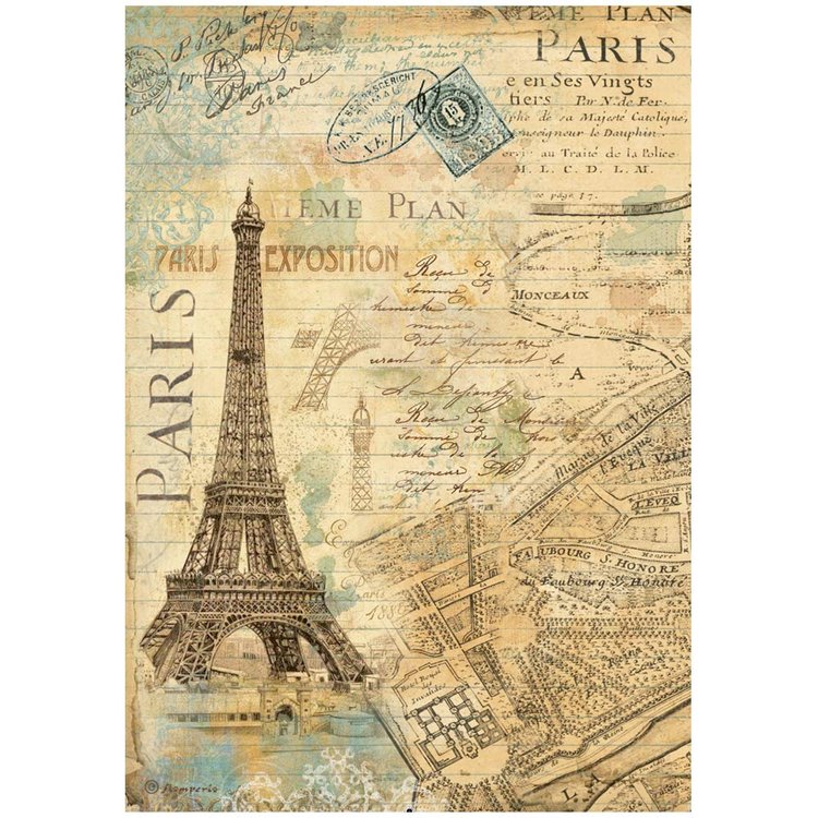 Papel de arroz A4 28gr Around the World - Paris