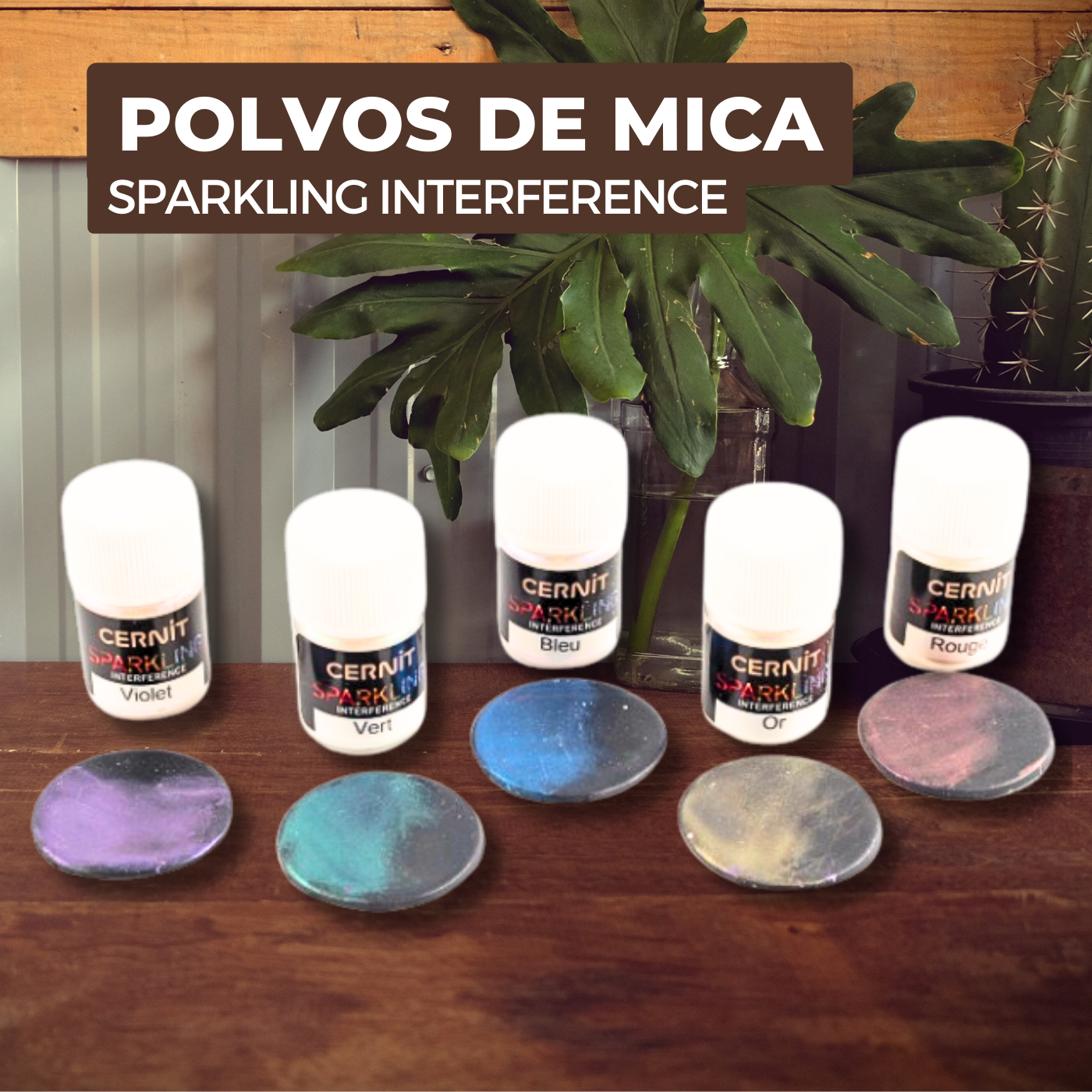 Polvos de mica Sparkling Interference