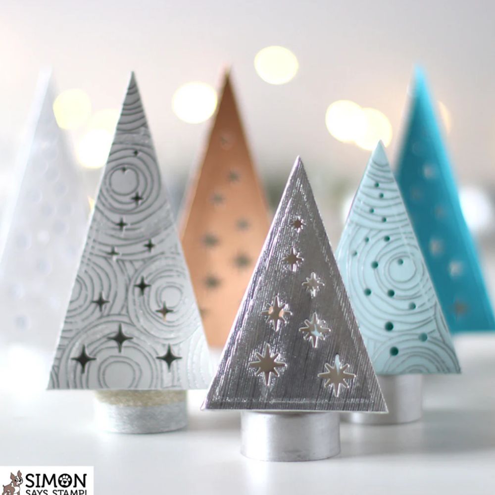 Troqueles Thinlits Tim Holtz Lámpara Tree Light - Navidad