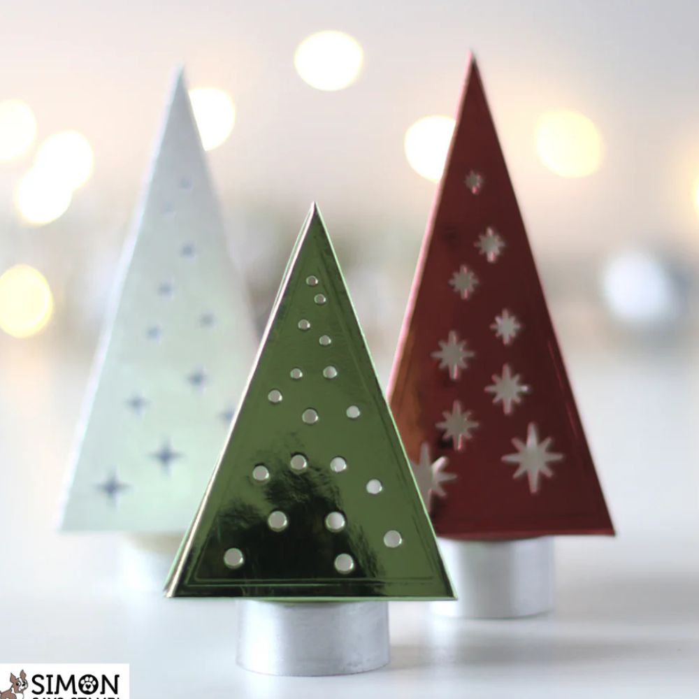 Troqueles Thinlits Tim Holtz Lámpara Tree Light - Navidad