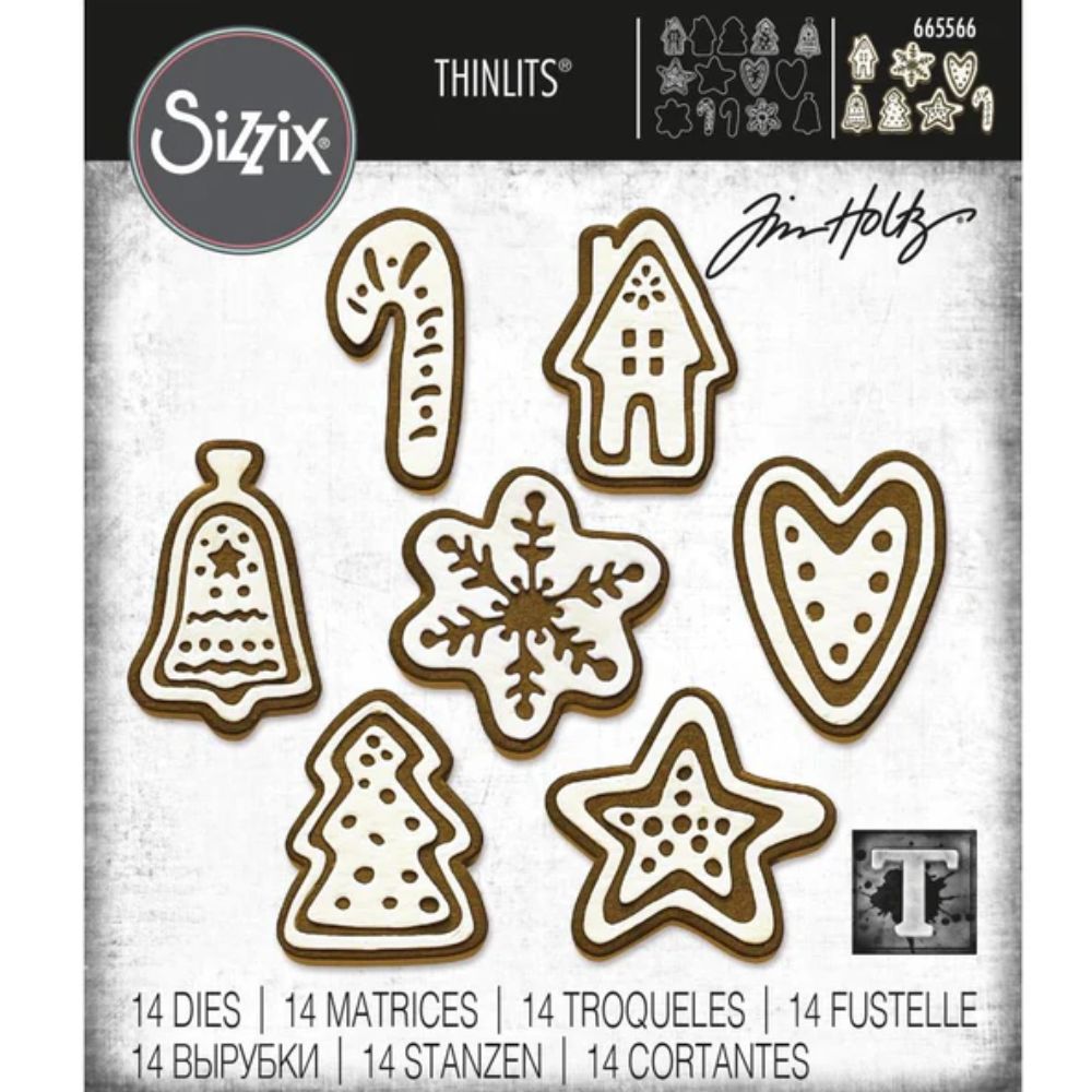 Troqueles Thinlits Tim Holtz Galletas de navidad