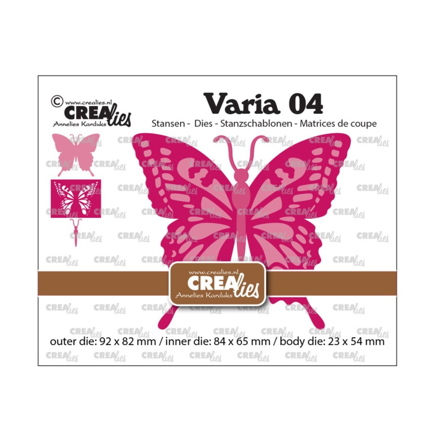 Troquel Varia N°04 Mariposa Cola de Golondrina