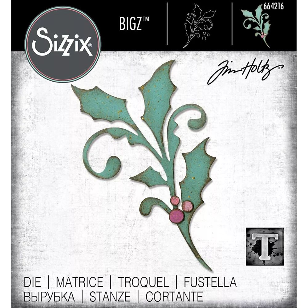 Troqueles Bigz Rama Festiva – Navidad