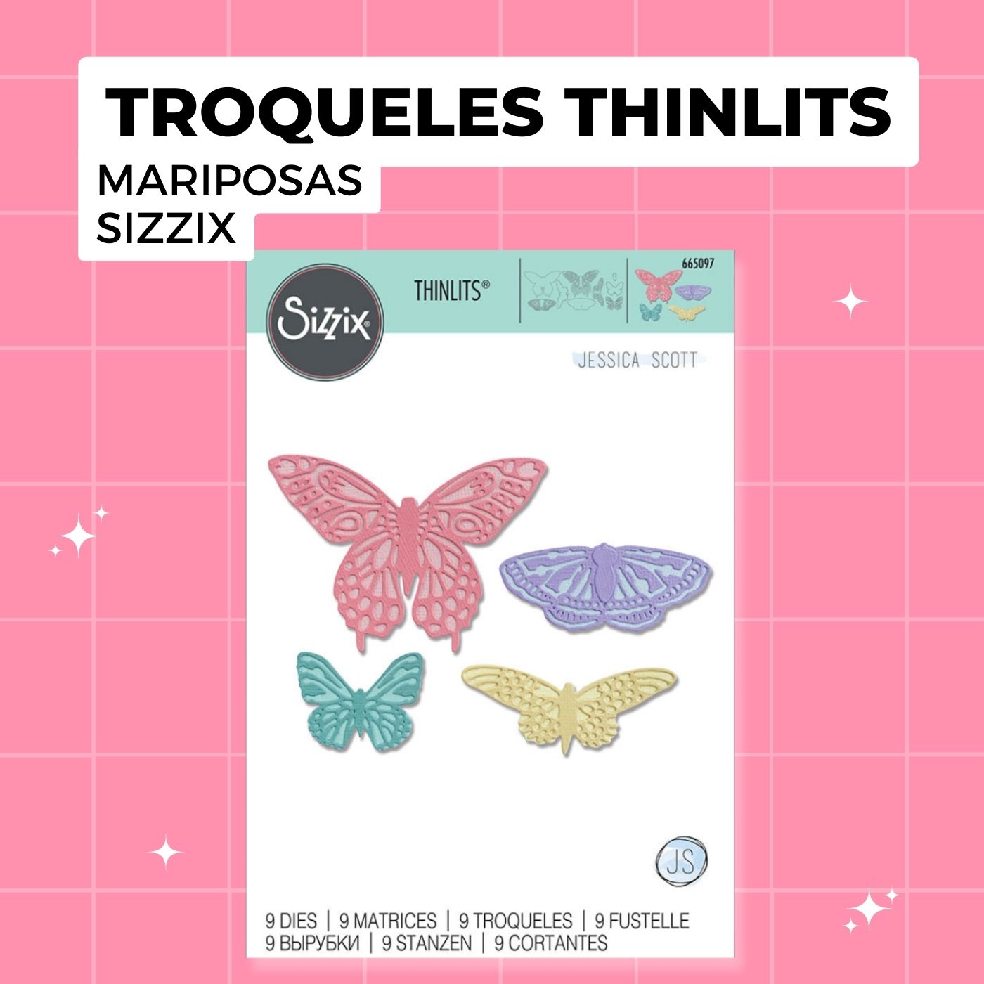 Troqueles Thinlits Mariposas