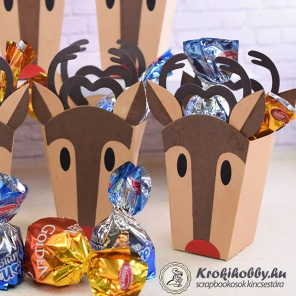 Troquel Thinlits Bolsita reno - Navidad