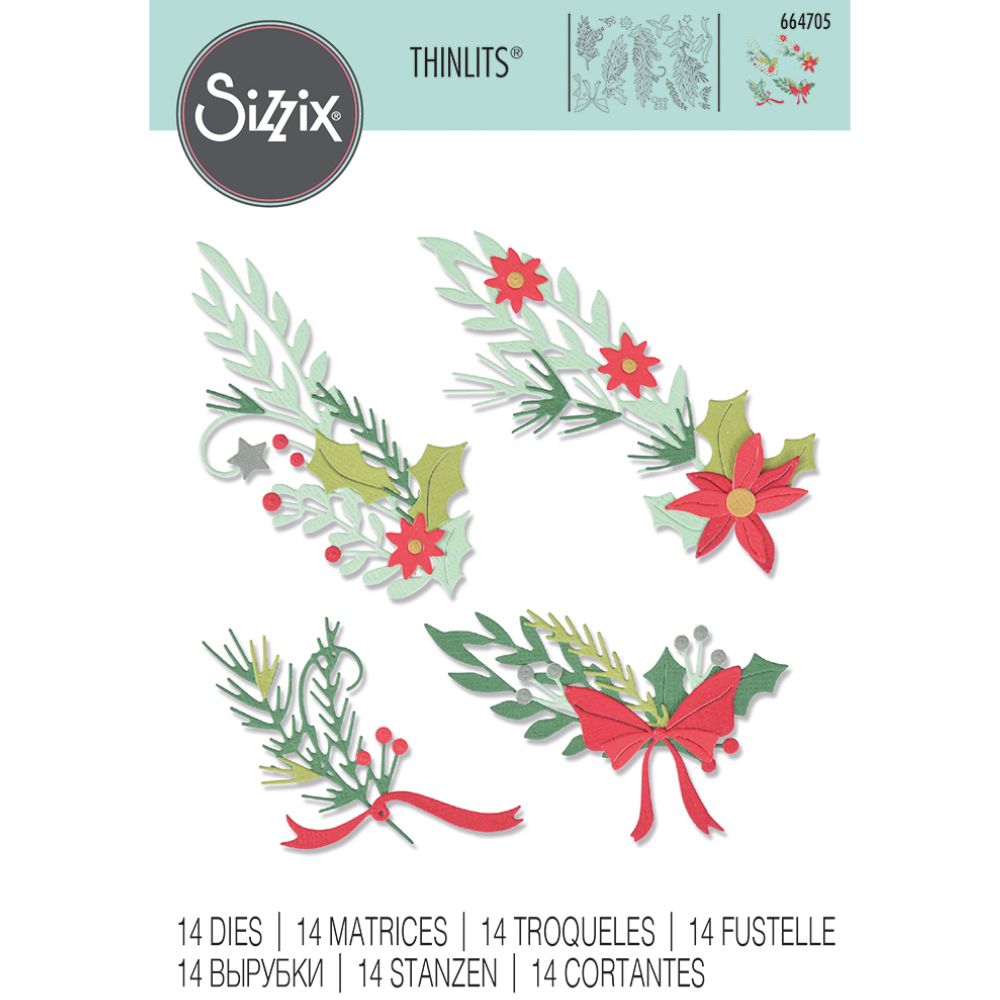 Troqueles Thinlits Banners Festivos – Navidad