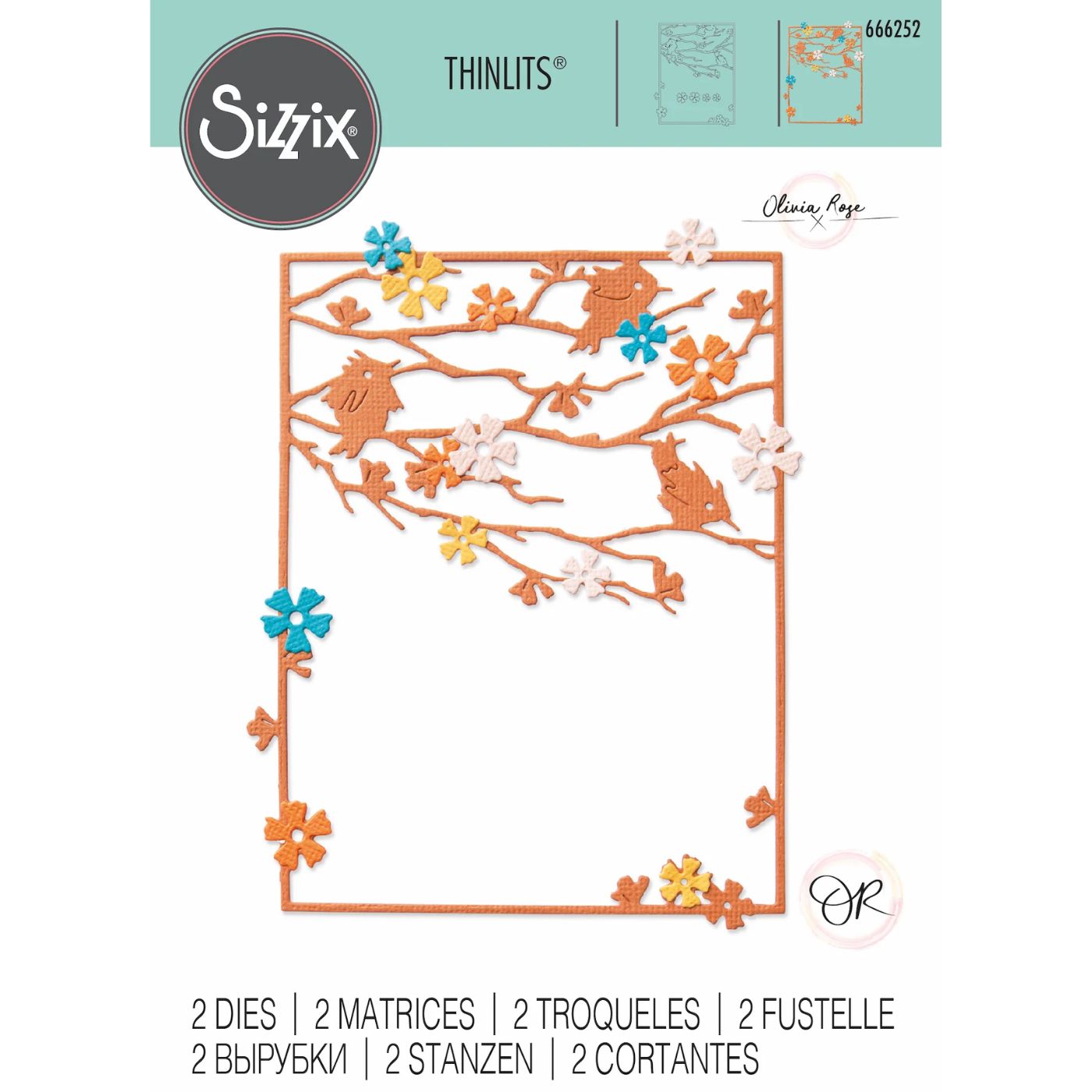 Troqueles Thinlits Portada de Tarjeta Woodland