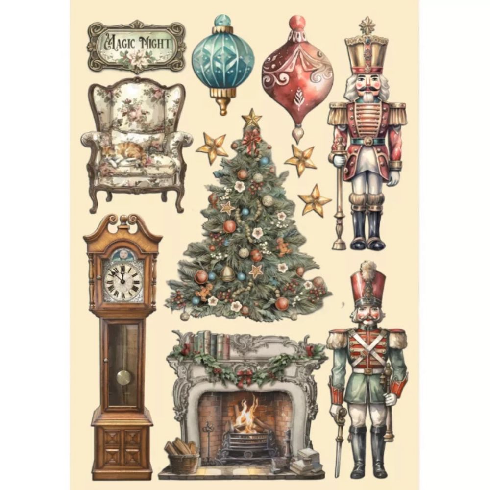 Formas de maderita The Nutcracker Soldados - Navidad